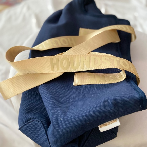 Houndstone Navy Canvas Dog Tote Bag – Stylish and Durable Pet Carrier - Picture 8 of 11